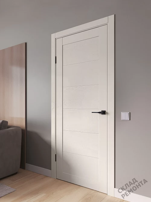 Фото Дверь FlyDoors Аура 210 (ширина 700 мм) сахара, полипропилен, без стекла – купить в Иркутске: цена, описание, фото. Интернет-магазин. 1