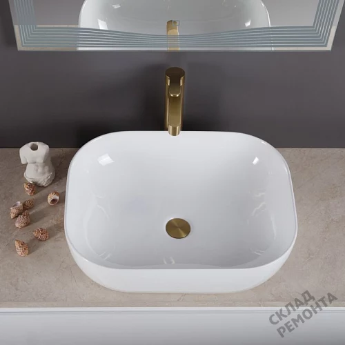 Фото Раковина накладная BelBagno BB1302 50 см купить в Иркутске: цена, описание, фото. Интернет-магазин 3