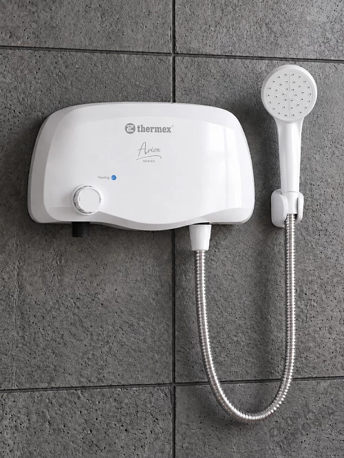 Фото Водонагреватель проточный Thermex Arion 3500 shower л. – купить в Иркутске: цена, описание, фото. Интернет-магазин 1