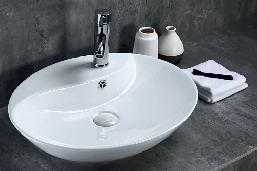 Фото Раковина накладная BelBagno BB1370 55.5 см купить в Иркутске: цена, описание, фото. Интернет-магазин 4