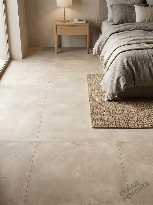 Фото Керамогранит матовый Alma Ceramica Тотем GFU6060TTM40R бежевый 600*600*9 – купить в Иркутске: цена, описание, фото. Интернет-магазин 1