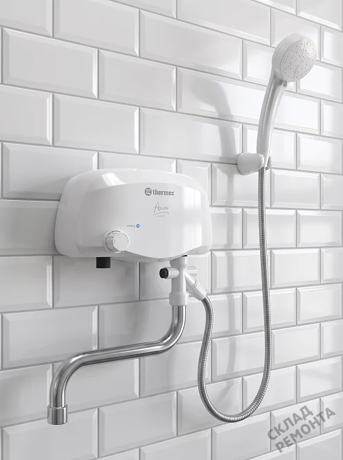 Фото Водонагреватель проточный Thermex Arion 3500 combi – купить в Иркутске: цена, описание, фото. Интернет-магазин 1