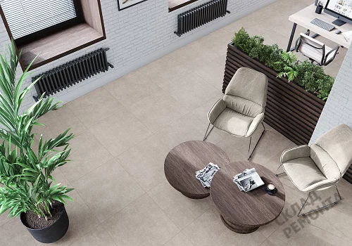 Фото Керамогранит матовый Alma Ceramica Берлин GFU04BLN70R коричневый 600*600*9 – купить в Иркутске: цена, описание, фото. Интернет-магазин 2