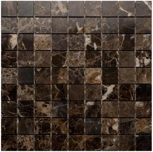 Фото Мозаика Orro Эмперадор темный полированный 30 30,5*30,5 – купить в Иркутске: цена, описание, фото. Интернет-магазин 1