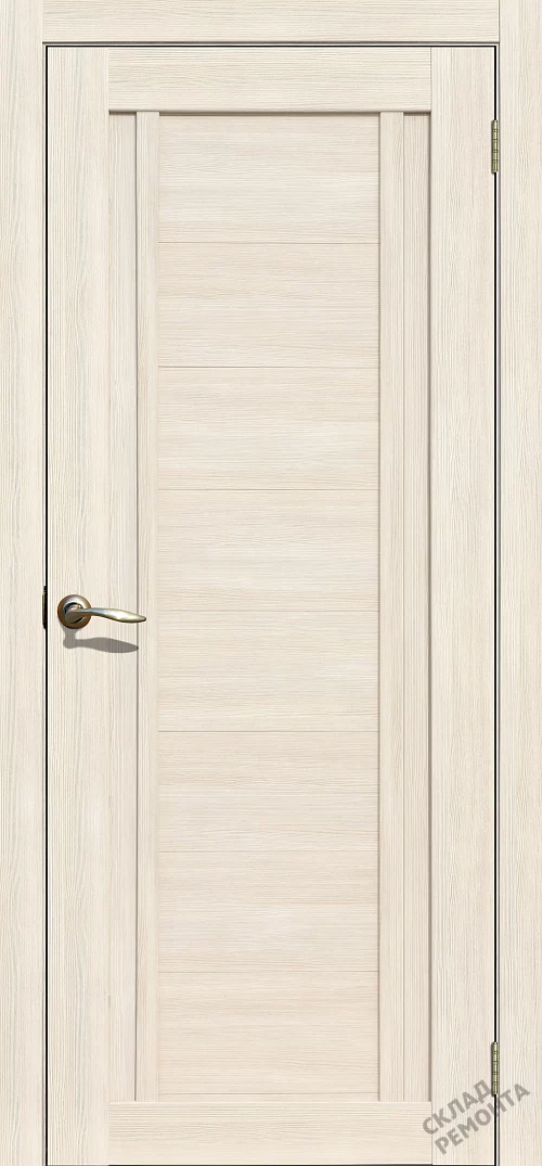 Фото Дверь FlyDoors Ла Стелла 204 ясень снежный, экошпон, без стекла – купить в Иркутске: цена, описание, фото. Интернет-магазин. 1