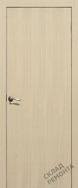 Фото Дверь FlyDoors Гладкое ПГ беленый дуб, ламинированная, без стекла – купить в Иркутске: цена, описание, фото. Интернет-магазин. 1