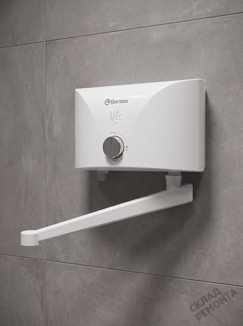 Фото Водонагреватель проточный Thermex Vetro 5500 tap – купить в Иркутске: цена, описание, фото. Интернет-магазин 1
