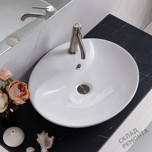 Фото Раковина накладная BelBagno BB1370 55.5 см купить в Иркутске: цена, описание, фото. Интернет-магазин 7