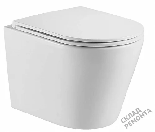 Фото Унитаз подвесной Calypso CS53UQ-OK (UQL) ультратихий смыв купить в Иркутске: цена, описание, фото. Интернет-магазин 2