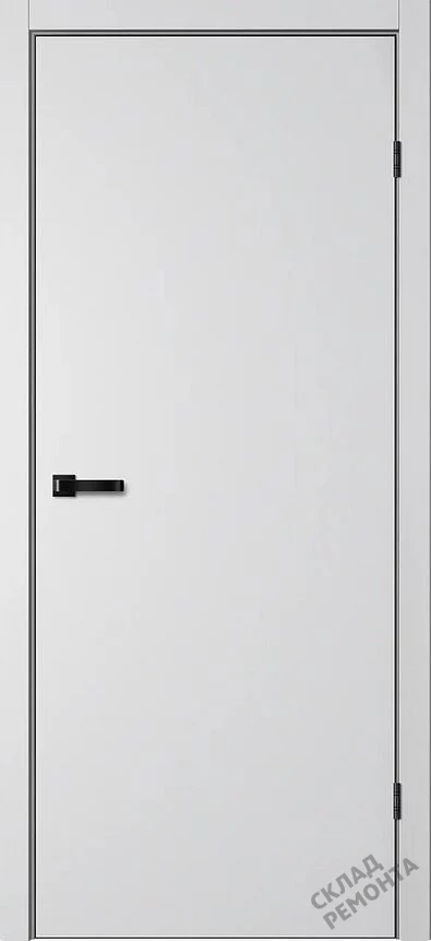 Фото Дверь FlyDoors Аура Ф FN31 (АБС-кромка черн. х 4 ст.) эмалит серебристый, эмалит, без стекла – купить в Иркутске: цена, описание, фото. Интернет-магазин. 3